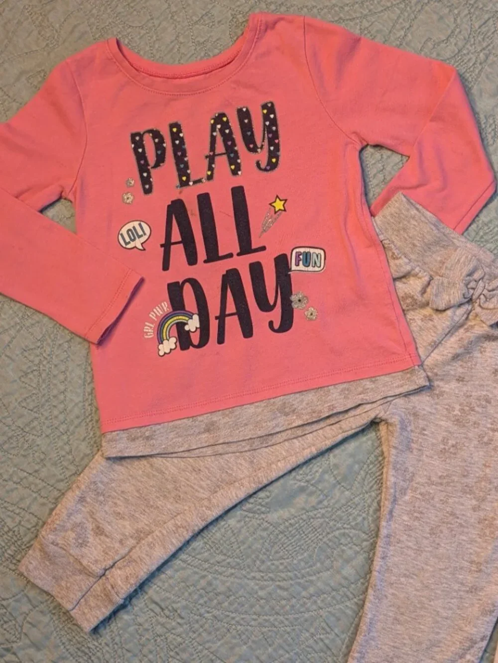 Garanimals Long Sleeve Tops & Pants Size 3T